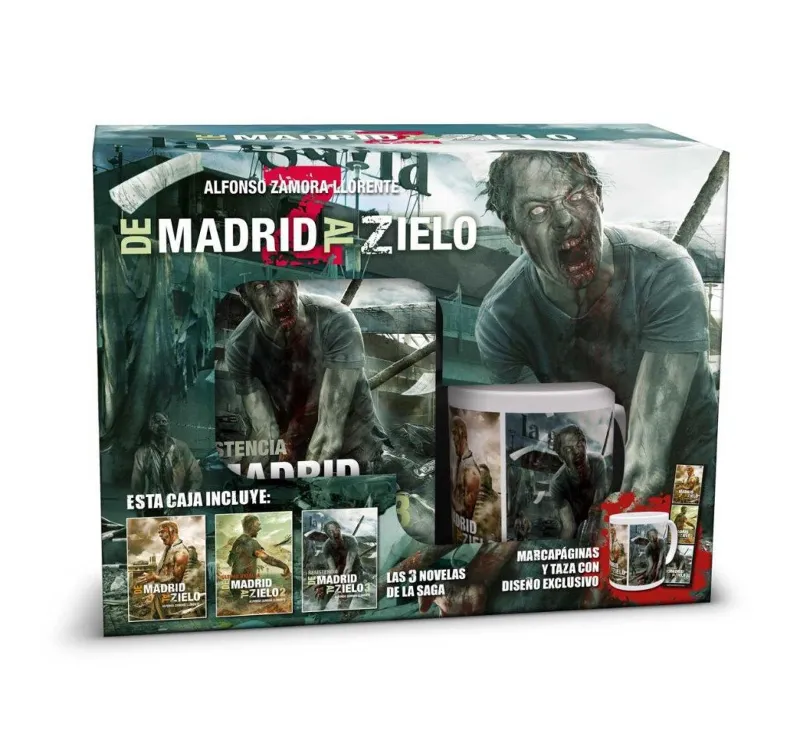 DE MADRID AL ZIELO -PACK LIBROS 1, 2, 3 + TAZA-