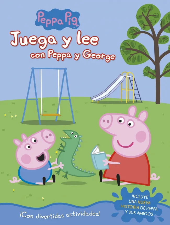 PEPPA PIG JUEGA Y LEE CON PEPPA Y GEORGE