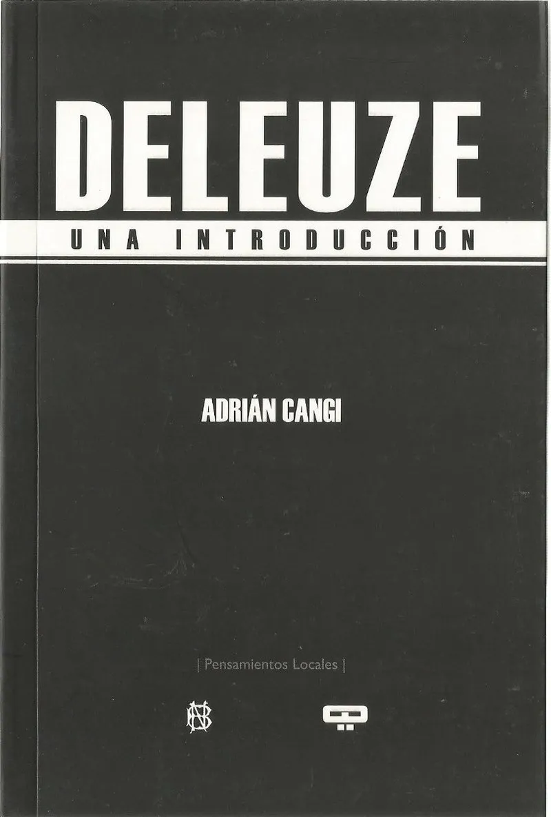 DELEUZE -UNA INTRODUCCION-