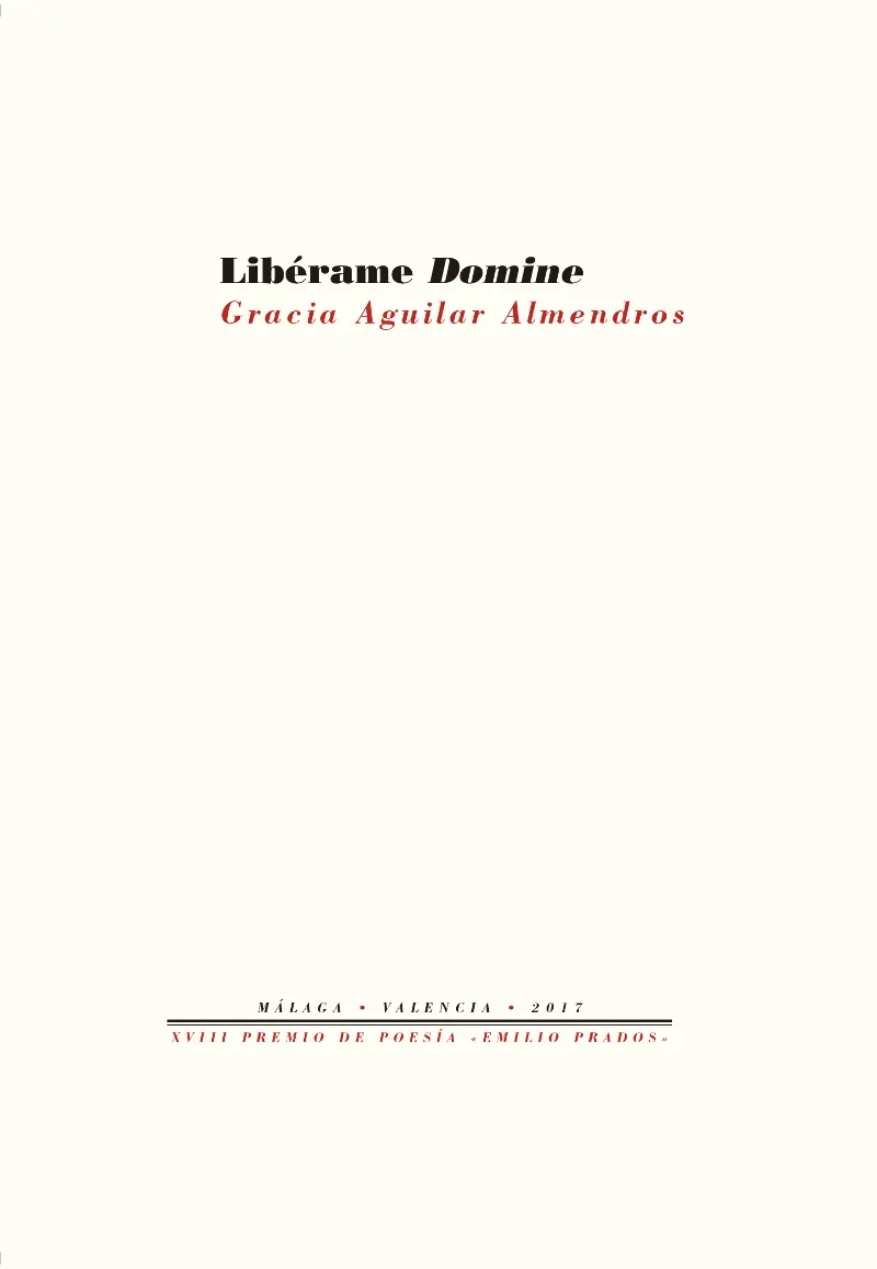 LIBERAME DOMINE