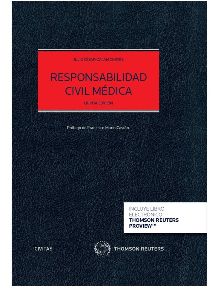 RESPONSABILIDAD CIVIL MEDICA -5º EDICION-