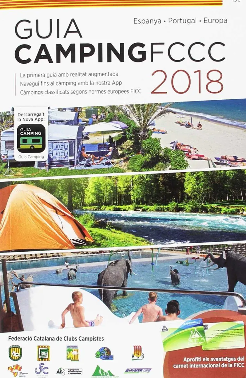 GUIA CAMPING FCCC 2018 -ESPANYA PORTUGAL EUROPA-