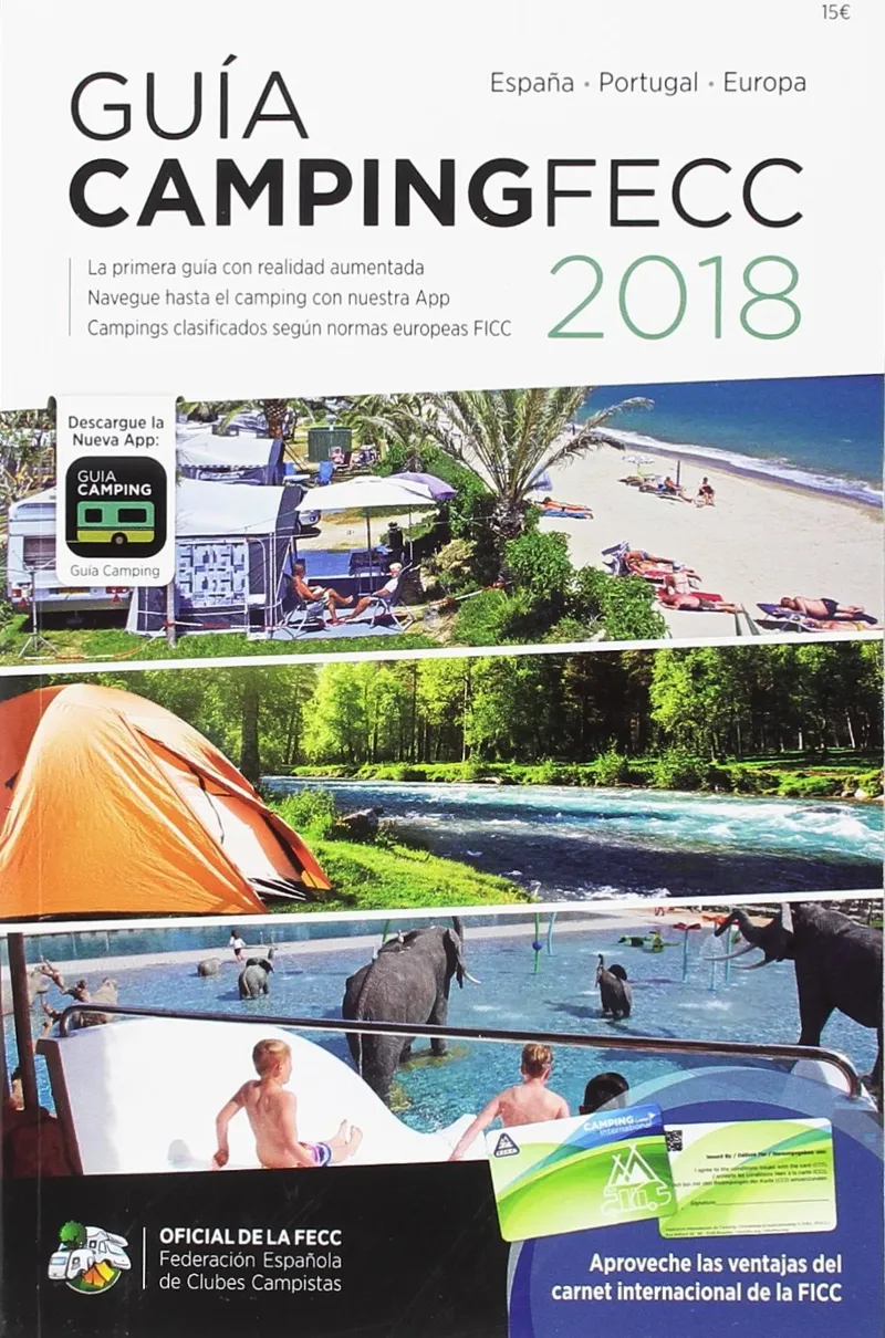 GUIA CAMPING FECC 2018 -ESPAÑA PORTUGAL EUROPA-
