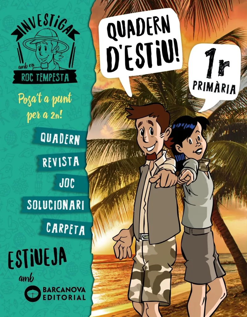 INVESTIGA AMB EN ROC TEMPESTA 1R PRIMARIA -QUADERN ESTIU-