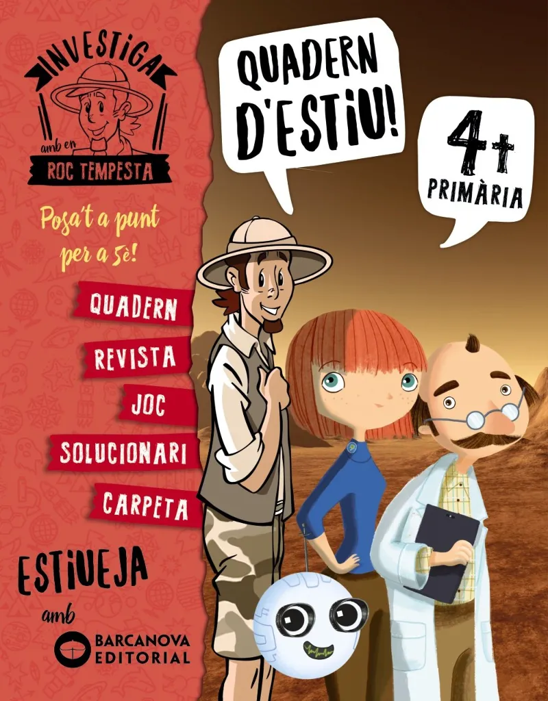 INVESTIGA AMB EN ROC TEMPESTA 4T PRIMARIA -QUADERN DE VACANCES-