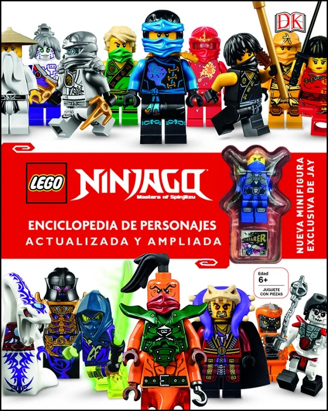 NINJAGO -ENCICLOPEDIA DE PERSONAJES ACTUALIZADA Y AMPLIADA