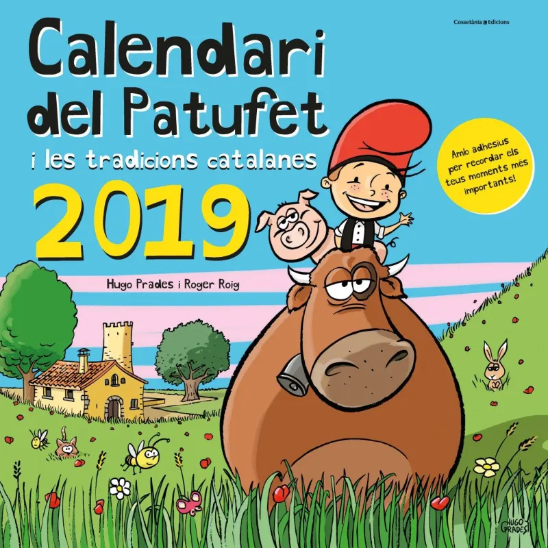 CALENDARI 2019 DEL PATUFET I LES TRADICIONS CATALANES