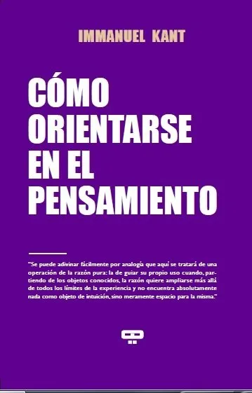 COMO ORIENTARSE EN EL PENSAMIENTO