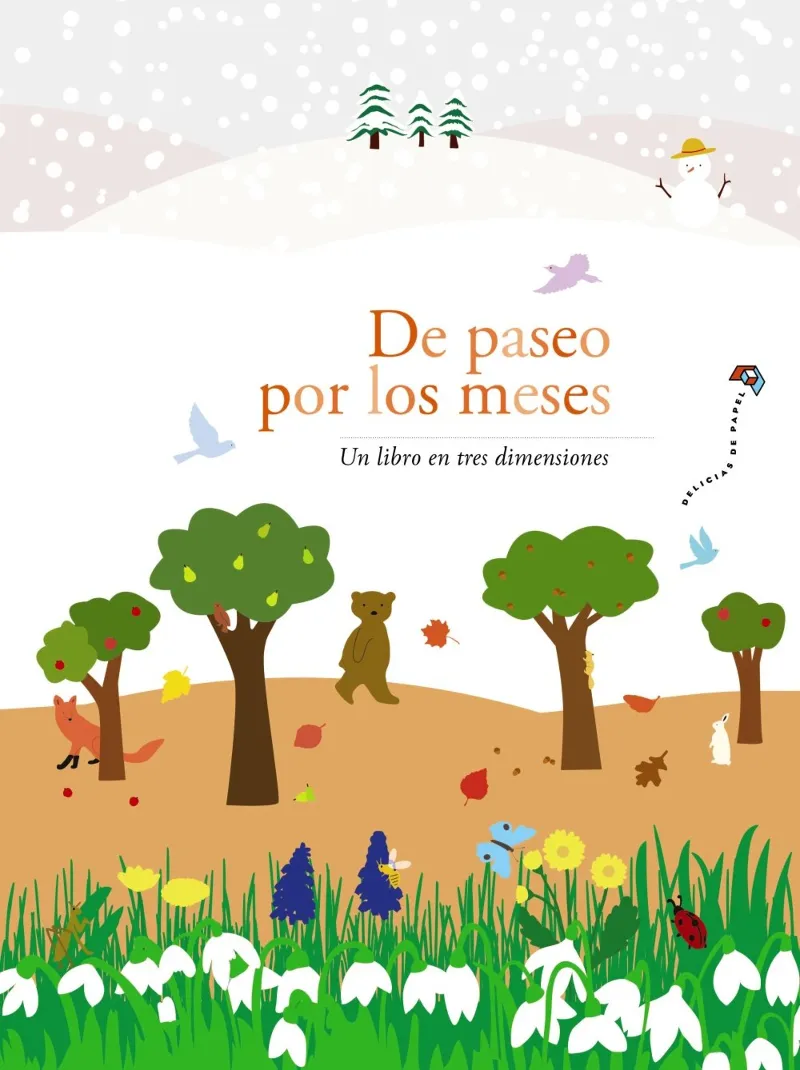 DE PASEO POR LOS MESES -UN LIBRO EN TRES DIMENSIONES-