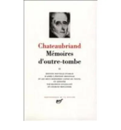 MEMOIRES D'OUTRE-TOMBE II