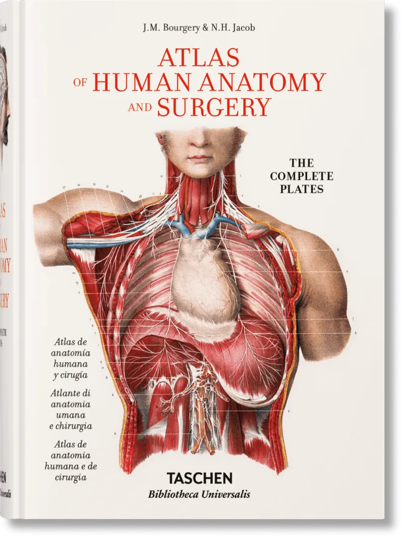 ATLAS OF HUMAN ANATOMY AND SURGERY -THE COMPLETE PLATES ATLAS-