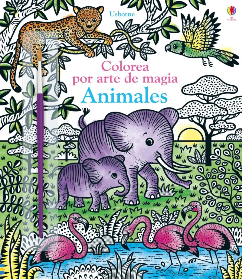 COLOREA POR ARTE DE MAGIA ANIMALES