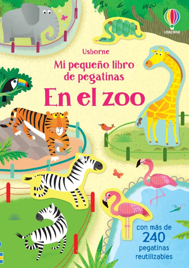 EN EL ZOO -MI PRIMER LIBRO DE PEGATINAS-