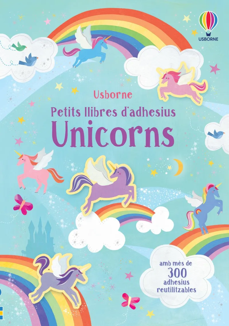 UNICORNS -PETITS LLIBRES D'ADHESIUS-