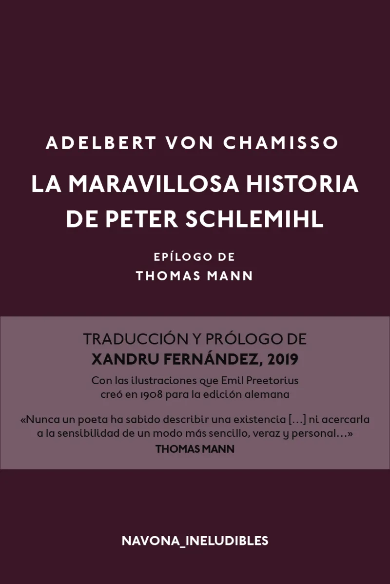 MARAVILLOSA HISTORIA DE PETER SCHLEMIHL