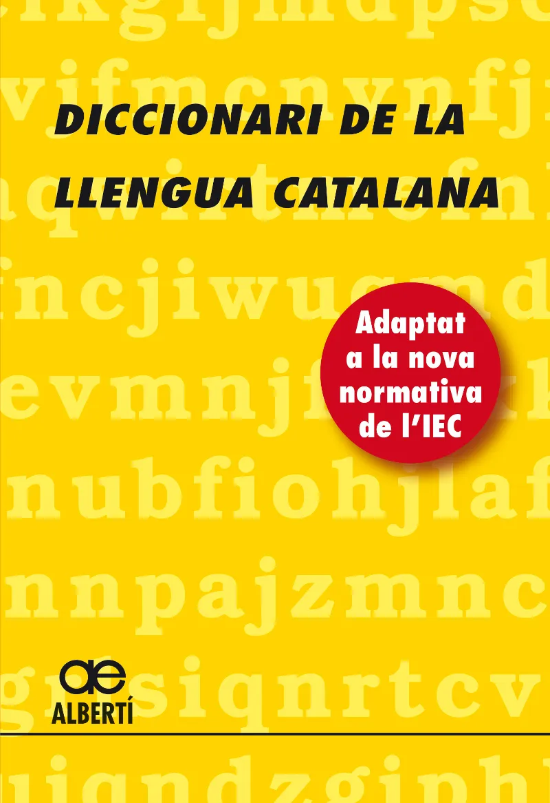 DICCIONARI DE LA LLENGUA CATALANA