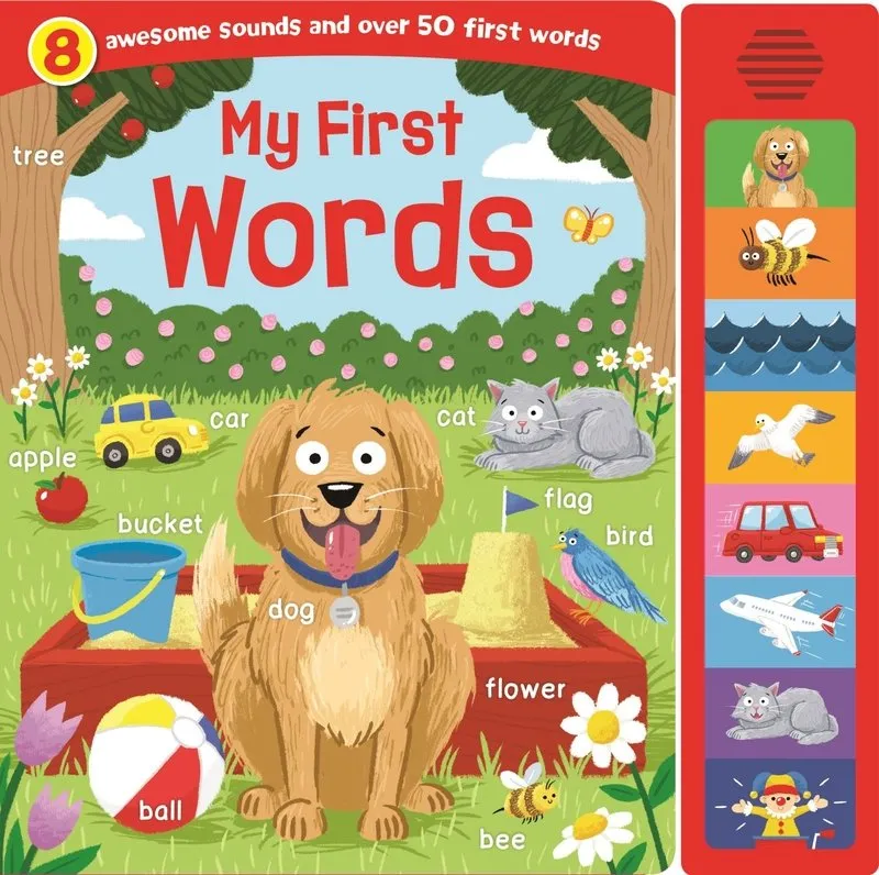 MY FIRST WORDS LLIBRE AMB SONS