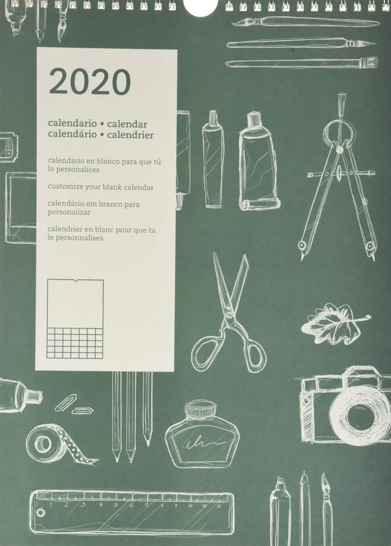 CALENDARI INTERNACIONAL DIY 2020
