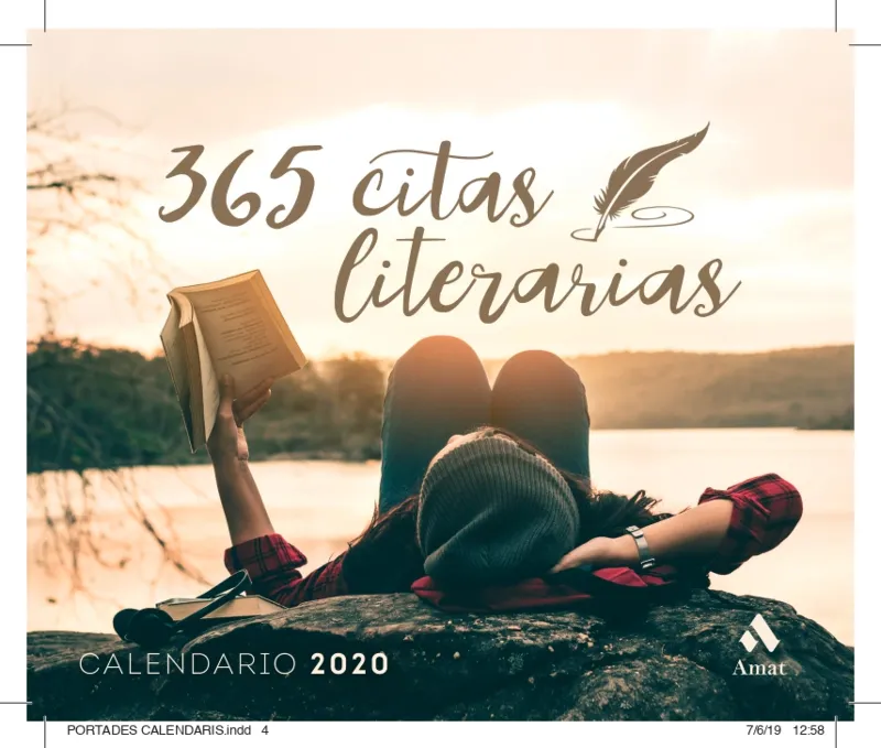CALENDARIO 2020 365 CITAS LITERARIAS -CAPSA-