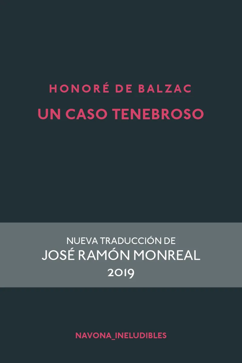 CASO TENEBROSO, UN