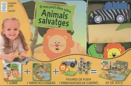 MEU PETIT SAFARI, EL -EL MEU PETIT LLIBRE SOBRE ANIMALS SALVATGES-