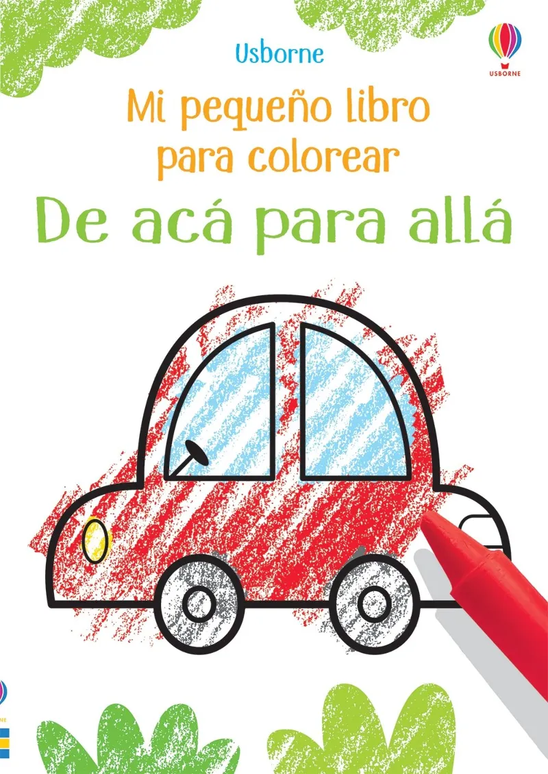 MI PEQUEÑO LIBRO PARA COLOREAR DE ACA PARA ALLA