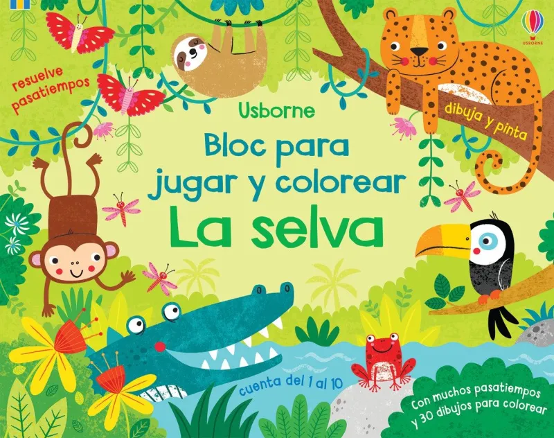 SELVA,LA - BLOC PARA JUGAR Y COLOREAR-