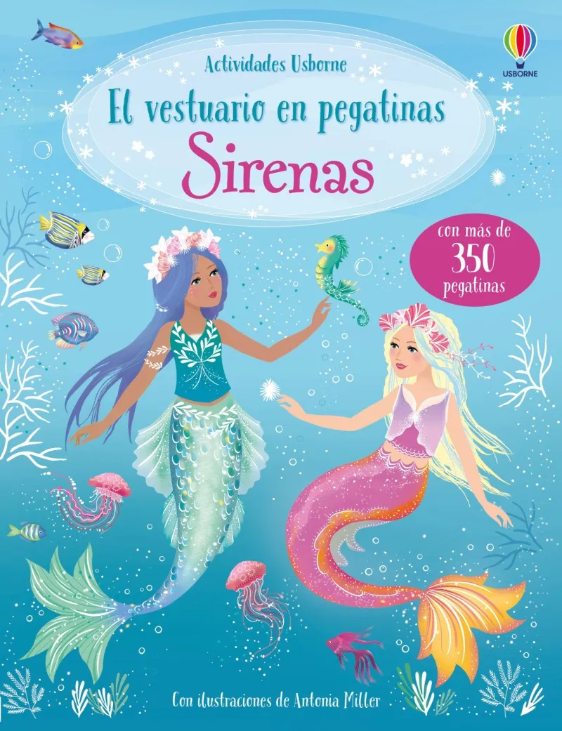 VESTUARIO EN PEGATINAS SIRENAS,EL - CON MAS DE 350 PEGATINAS -
