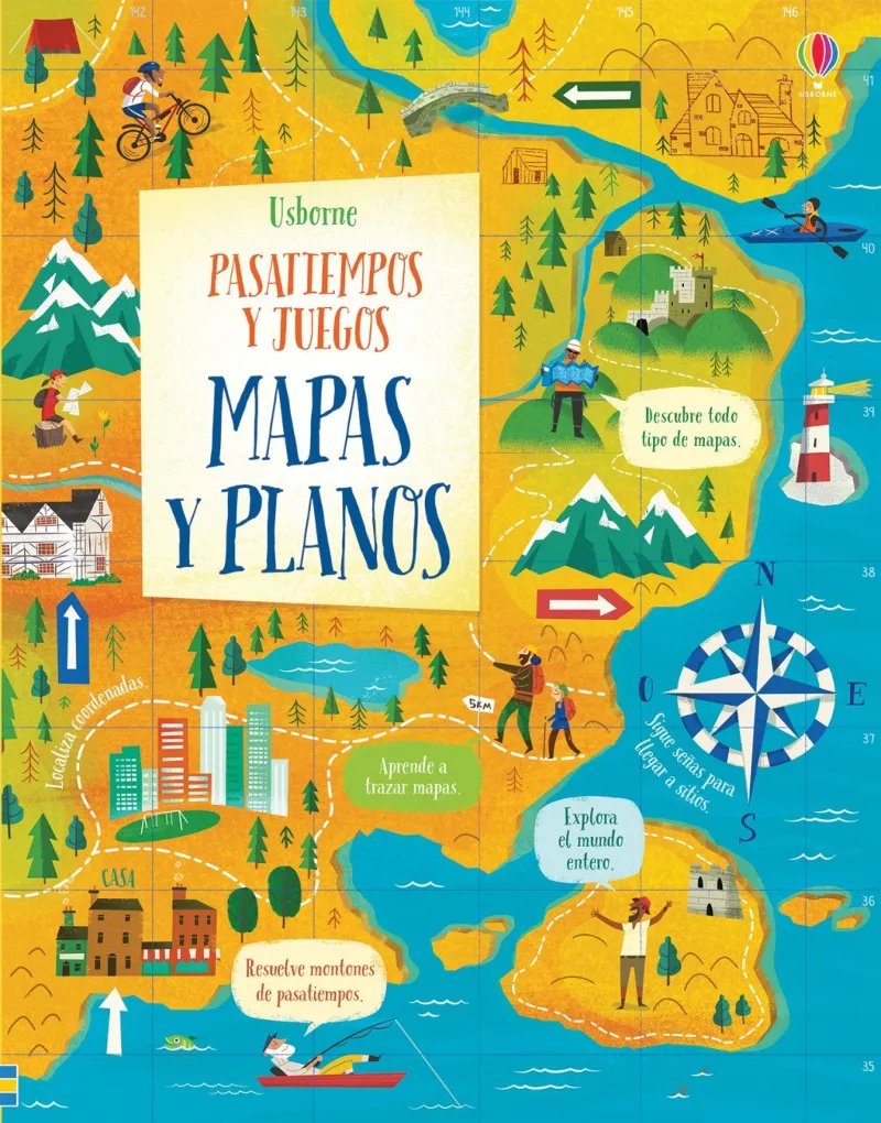 PASATIEMPOS Y JUEGOS -MAPAS Y PLANOS-