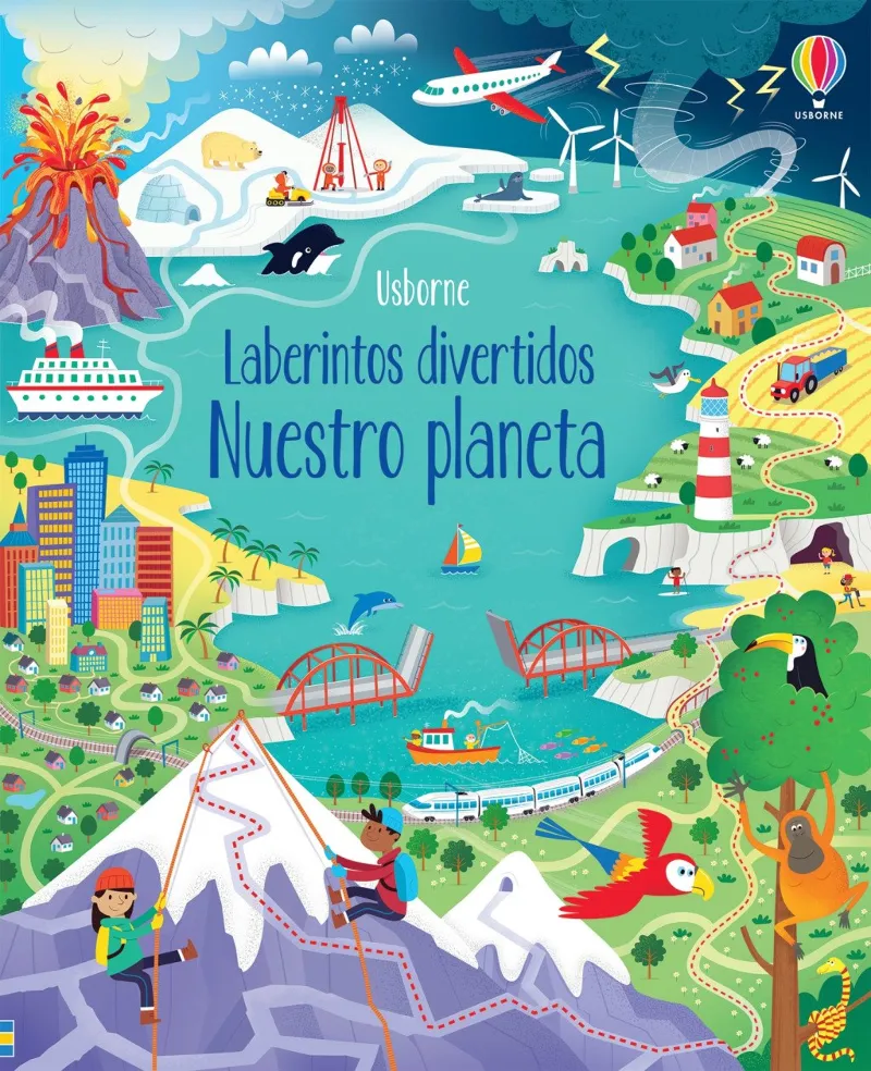 LABERINTOS DIVERTIDOS -NUESTRO PLANETA-