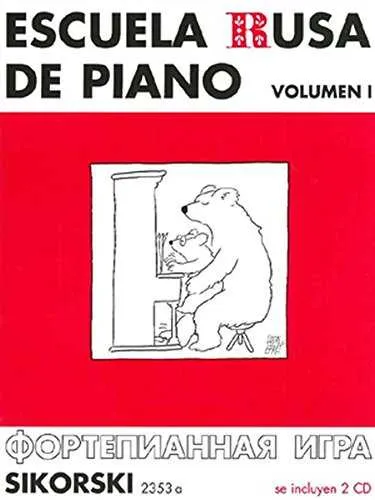 ESCUELA RUSA DE PIANO VOL 1 + 2CDS