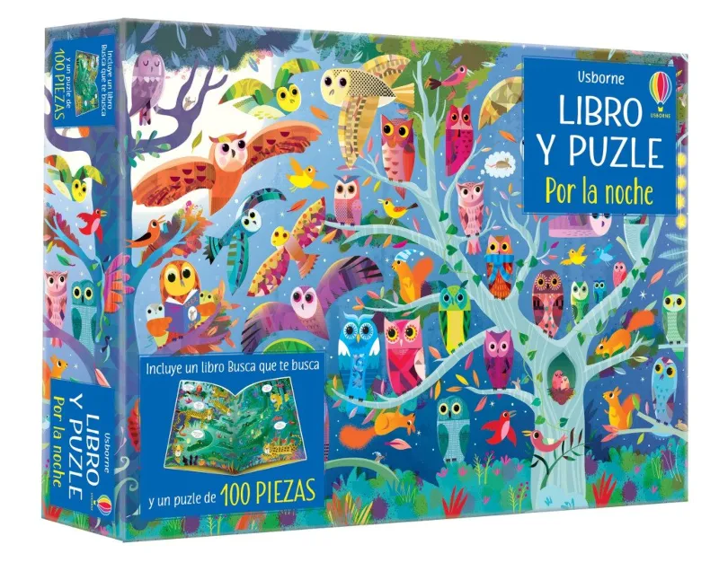 POR LA NOCHE - LIBRO Y PUZLE -