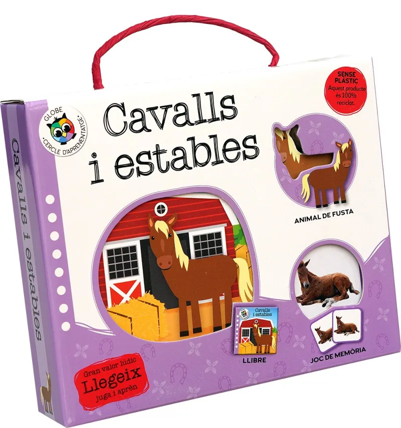 CAVALLS I ESTABLES -MALETA-
