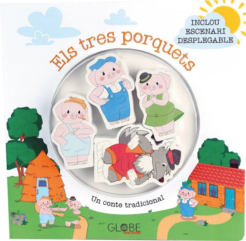 TRES PORQUETS, ELS -AMB FIGURETES-