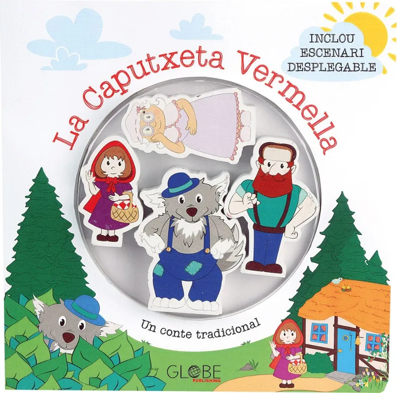 CAPUTXETA VERMELLA, LA -AMB FIGURETES-