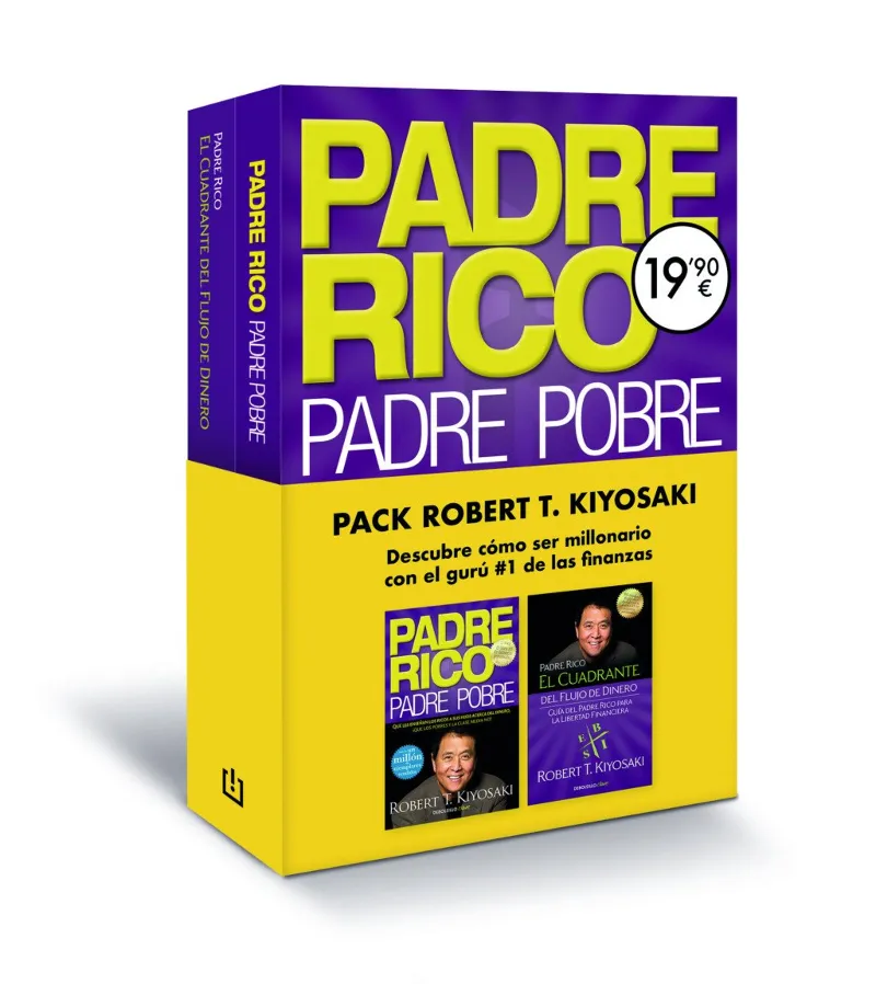 PADRE RICO PADRE POBRE / EL CUADRANTE DEL FLUJO DE DINERO -PACK- BUTXACA