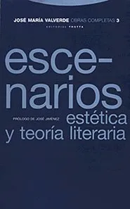 ESCENARIOS ESTETICA Y TEOTIR LITERARIA OBRAS COMPLETAS