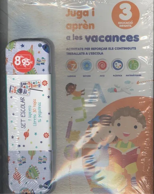 JUGA I APREN A LES VACANCES -3 EDUCACIO INFANTIL-
