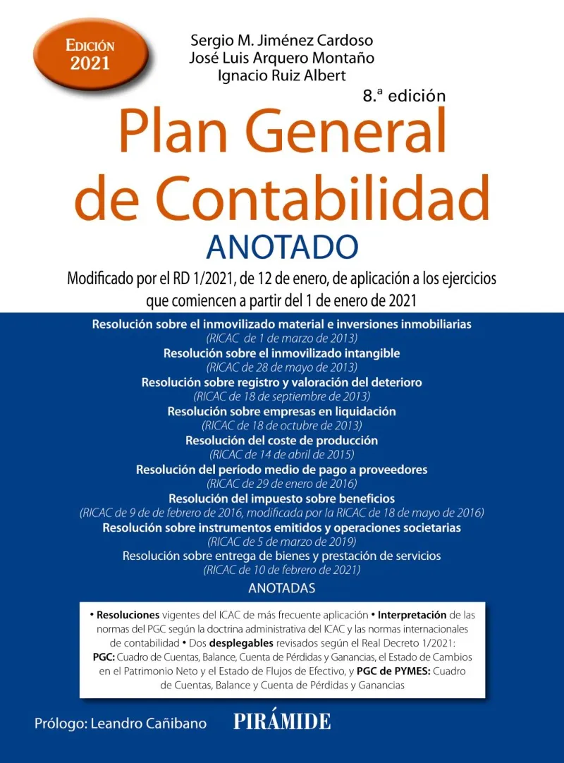 PLAN GENERAL DE CONTABILIDAD ANOTADO -EDICION 2021-