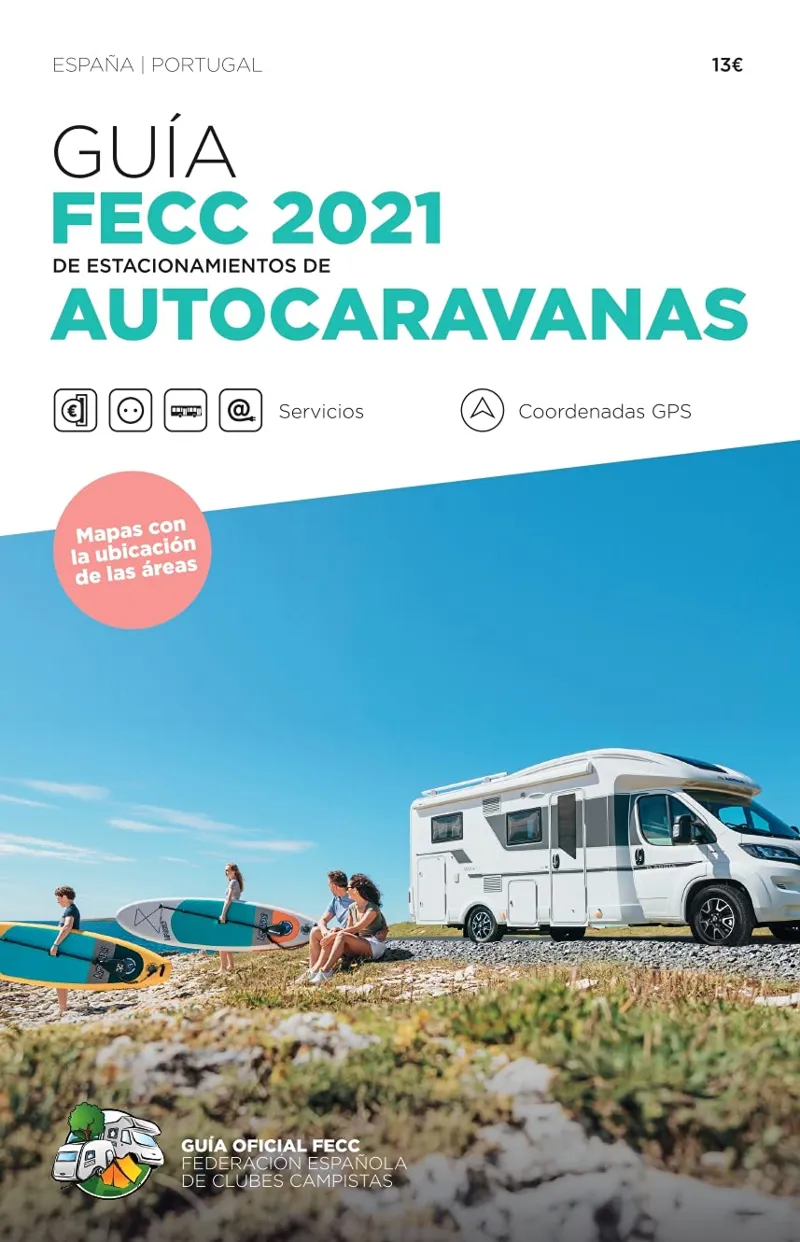 GUIA AUTOCARAVANAS FECC 2021 -ESPAÑA -PORTUGAL