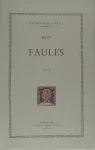 FAULES VOLUM I