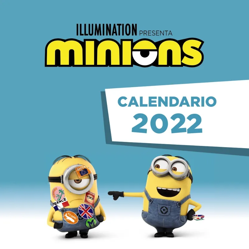 CALENDARIO 2022 MINIONS