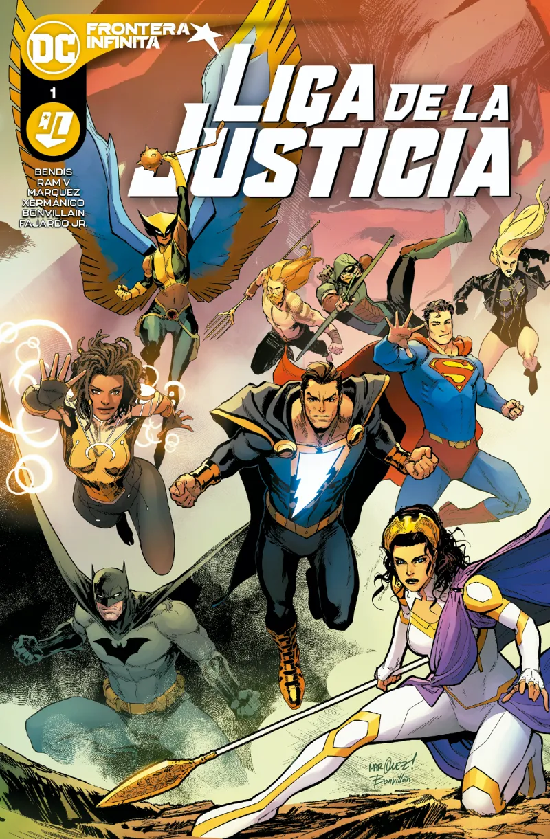 LIGA DE LA JUSTICIA NUDC VOL 116: FRONTERA 001