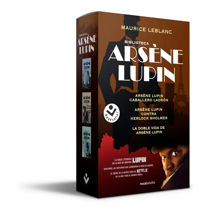 ARSENE LUPIN -PACK 3 VOL. BUTXACA-