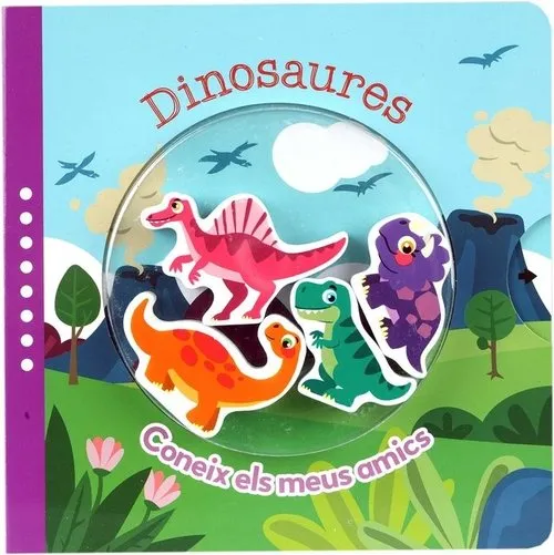 DINOSAURES -AMB PECES DE FUSTA PER ENCAIXAR-