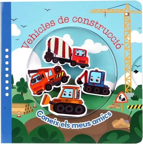 VEHICLES DE CONSTRUCCIO -AMB PECES DE FUSTA PER ENCAIXAR-