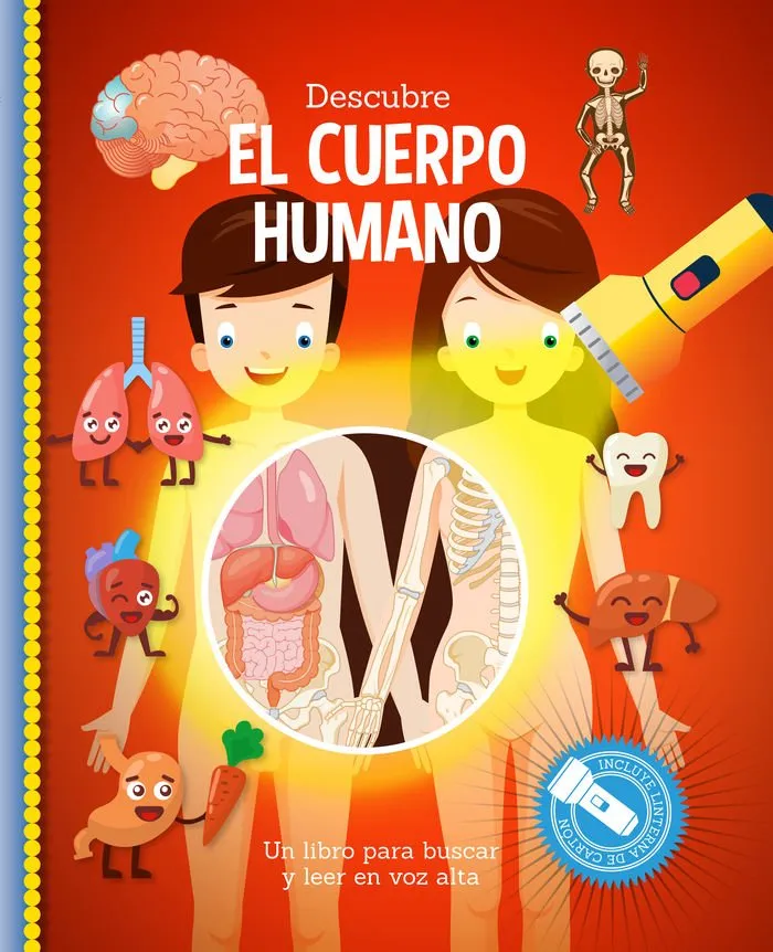 DESCUBRE EL CUERPO HUMANO -LINTERNA DE CARTON-