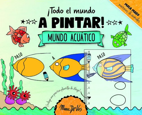 MUNDO ACUATICO -TODO EL MUNDO A PINTAR-