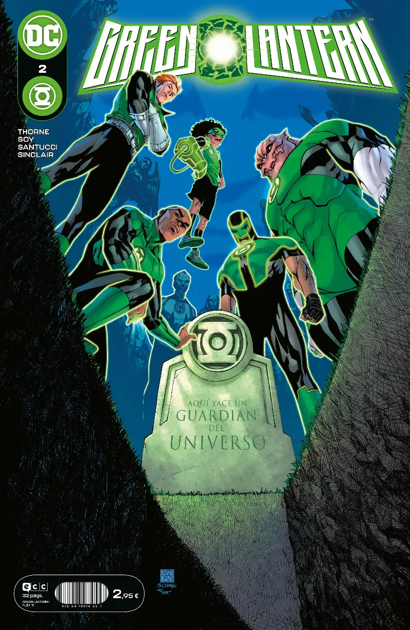 GREEN LANTERN NUDC VOL 111: FRONTERA 002
