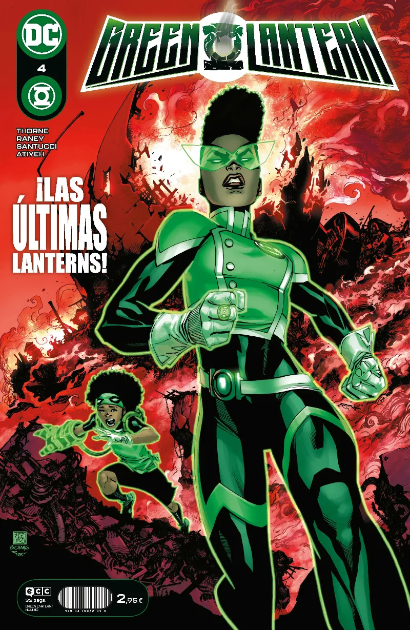 GREEN LANTERN NUDC VOL 113: FRONTERA 004